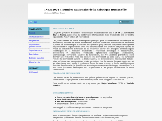 Accéder au site de la conférence