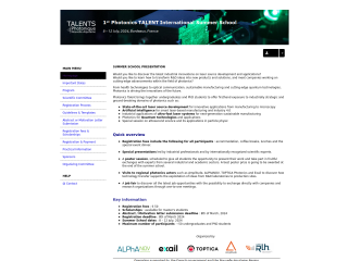 Accéder au site de la conférence