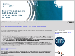 Accéder au site de la conférence