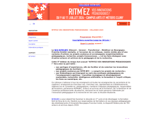 Accéder au site de la conférence