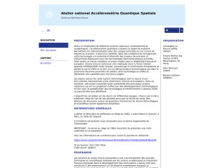 Accéder au site de la conférence