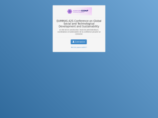 Accéder au site de la conférence