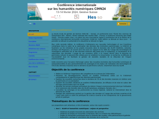 Accéder au site de la conférence