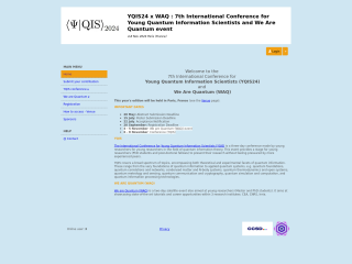 Accéder au site de la conférence