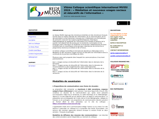 Accéder au site de la conférence