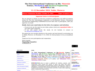 Accéder au site de la conférence