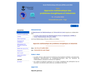 Accéder au site de la conférence