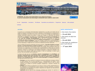 Accéder au site de la conférence