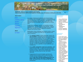 Accéder au site de la conférence