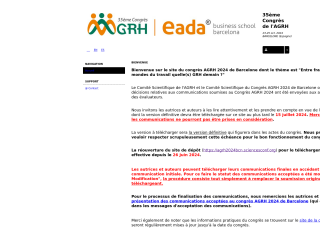 Accéder au site de la conférence