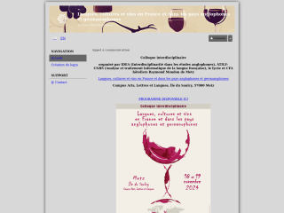 Accéder au site de la conférence
