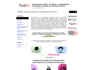 Accéder au site de la conférence