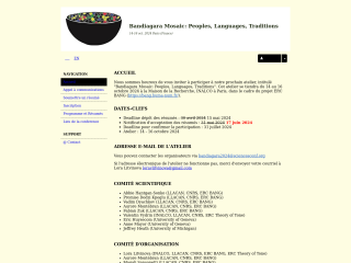 Accéder au site de la conférence