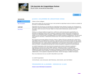 Accéder au site de la conférence