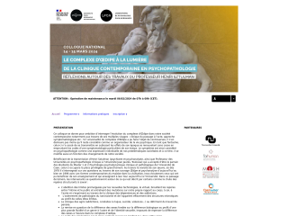 Accéder au site de la conférence