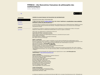 Accéder au site de la conférence