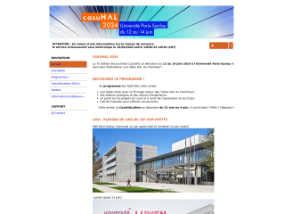 Accéder au site de la conférence