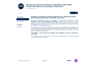 Accéder au site de la conférence