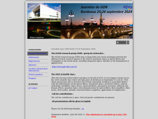Accéder au site de la conférence