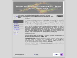 Accéder au site de la conférence