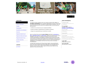 Accéder au site de la conférence