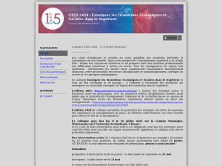 Accéder au site de la conférence