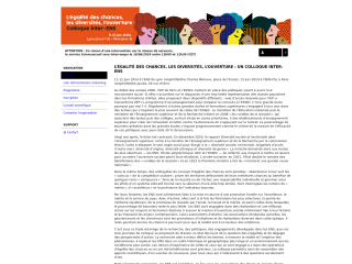 Acceder a la página de la conferencia 