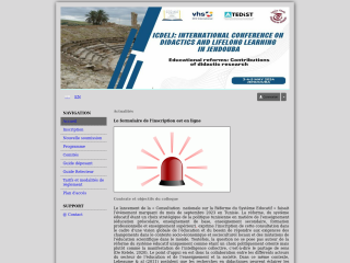 Accéder au site de la conférence