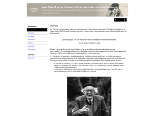 Accéder au site de la conférence