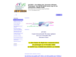 Accéder au site de la conférence