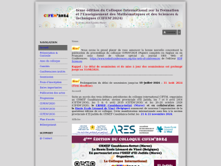 Accéder au site de la conférence