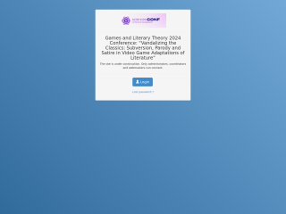 Accéder au site de la conférence