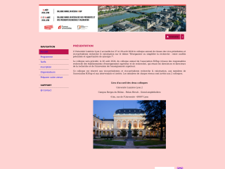 Accéder au site de la conférence