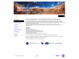 Accéder au site de la conférence