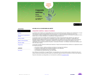 Accéder au site de la conférence