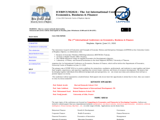 Accéder au site de la conférence
