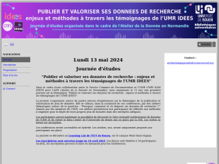 Accéder au site de la conférence