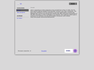 Accéder au site de la conférence