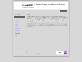 Accéder au site de la conférence