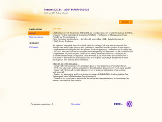 Accéder au site de la conférence