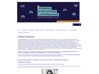 Accéder au site de la conférence