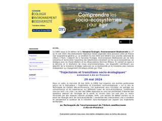 Accéder au site de la conférence