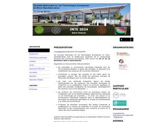 Accéder au site de la conférence