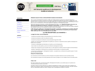 Accéder au site de la conférence