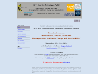 Accéder au site de la conférence