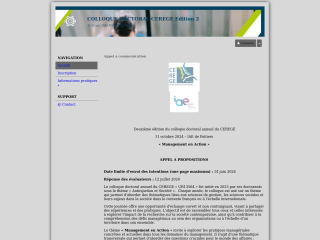 Accéder au site de la conférence