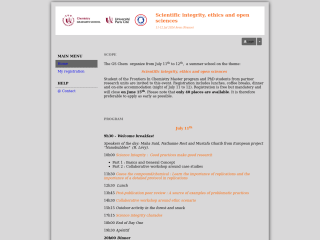 Accéder au site de la conférence