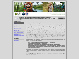Accéder au site de la conférence