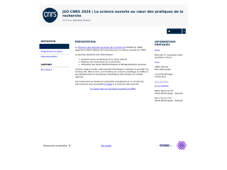 Accéder au site de la conférence