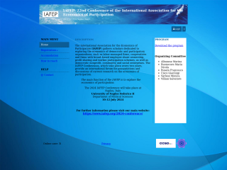 Accéder au site de la conférence